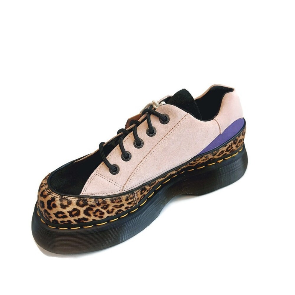 Dr Martens Buzz 5i Womens Size 8 Mens Size 7 Mixed Media Platform Sneaker Shoes - Picture 3 of 8